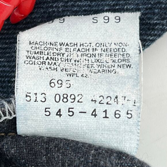 90s Levi’s 545 gold tab Loose Fit jeans 1990s vintage - Picture 7 of 9